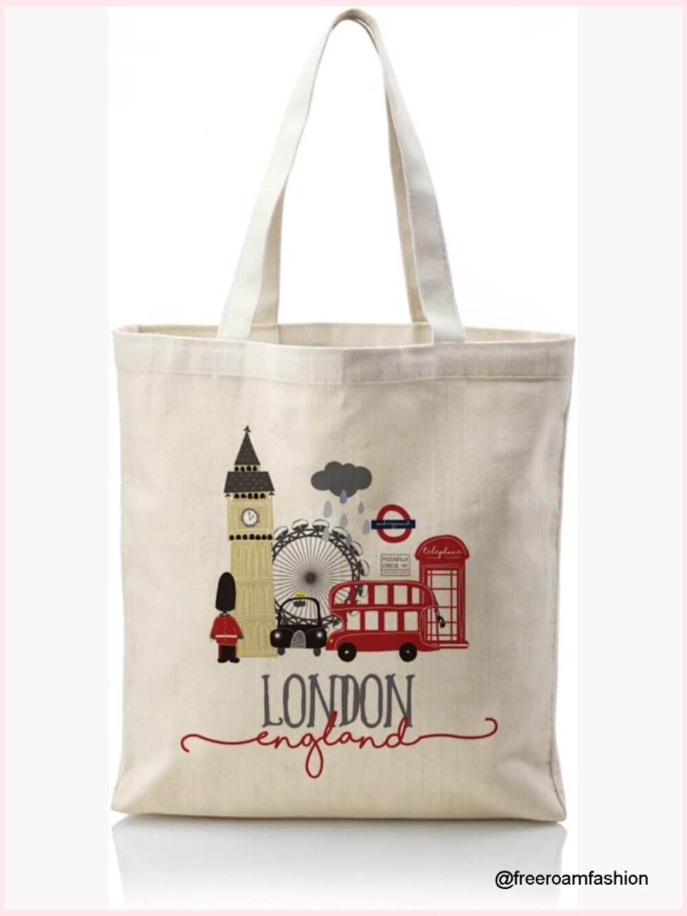 Canvas Tote Bag 15.7x11.8 Inches Lightweight Reusable Travel Weekender
